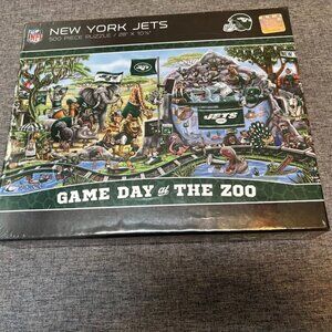 New York Jets Game Day At The Zoo 500-Piece Puzzle